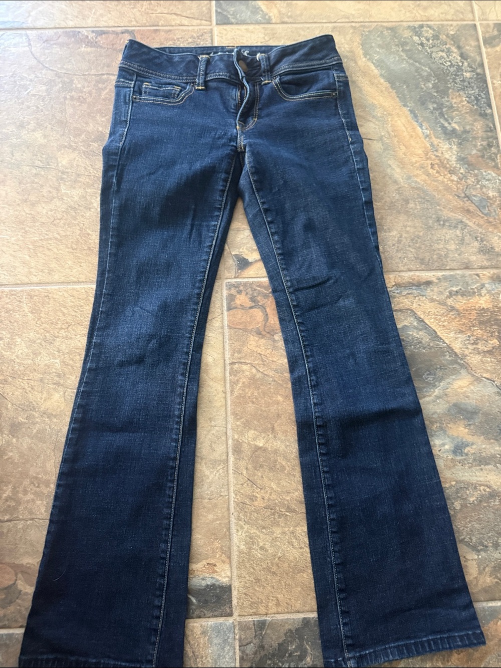 American Eagle Outfitters Dark Indigo Flare Jeans